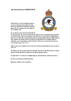 A preview of a PDF biography for Barclay, Arthur